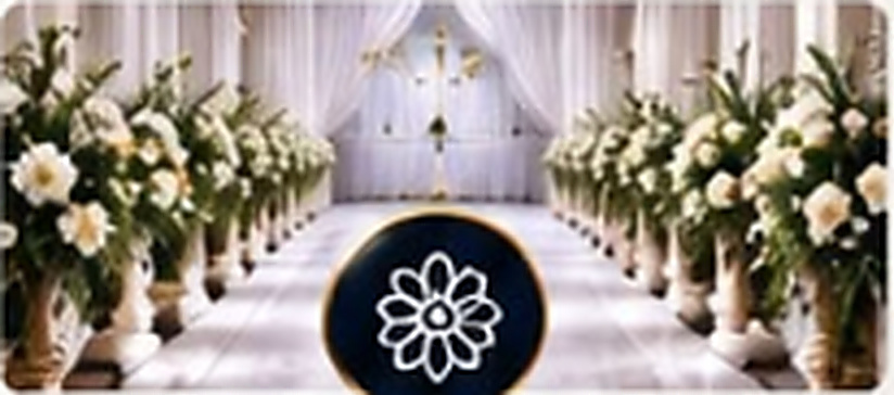 Elegant decorations for farewells